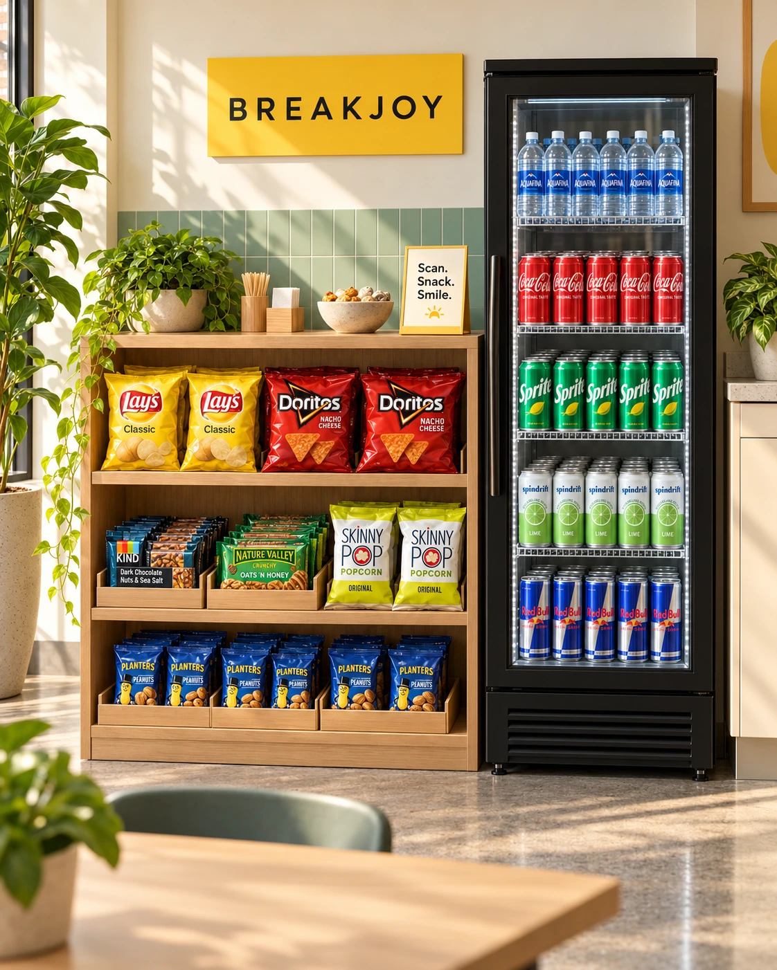 Breakjoy market concept