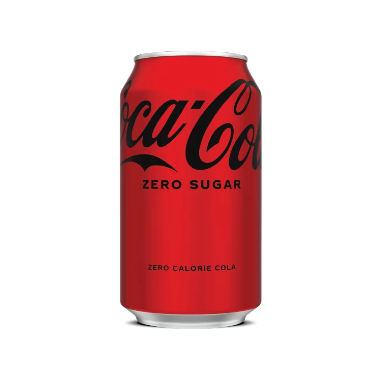 Coca-Cola Zero Sugar — Zero-sugar cola · 12 fl oz can