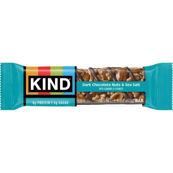 KIND Dark Chocolate Nuts and Sea Salt bar
