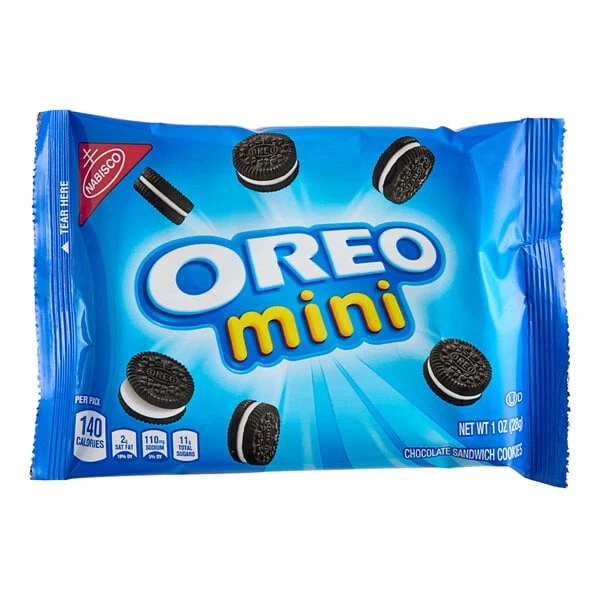 OREO Mini Original — Mini chocolate sandwich cookies · 1 oz pack